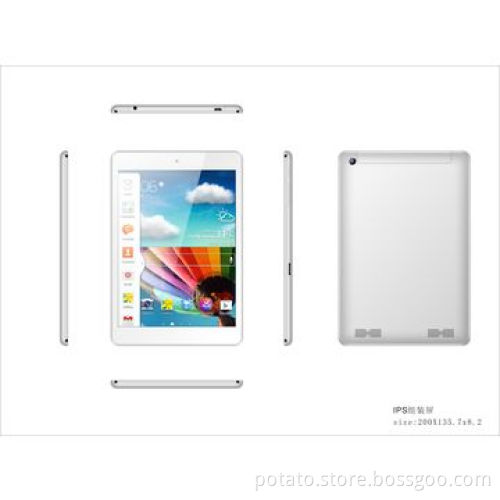 7.85-inch Tablet PCs with Intel Clover Trail + Z2580/Z2520, Dual Core, BT 4.0, G+G, TN Display
